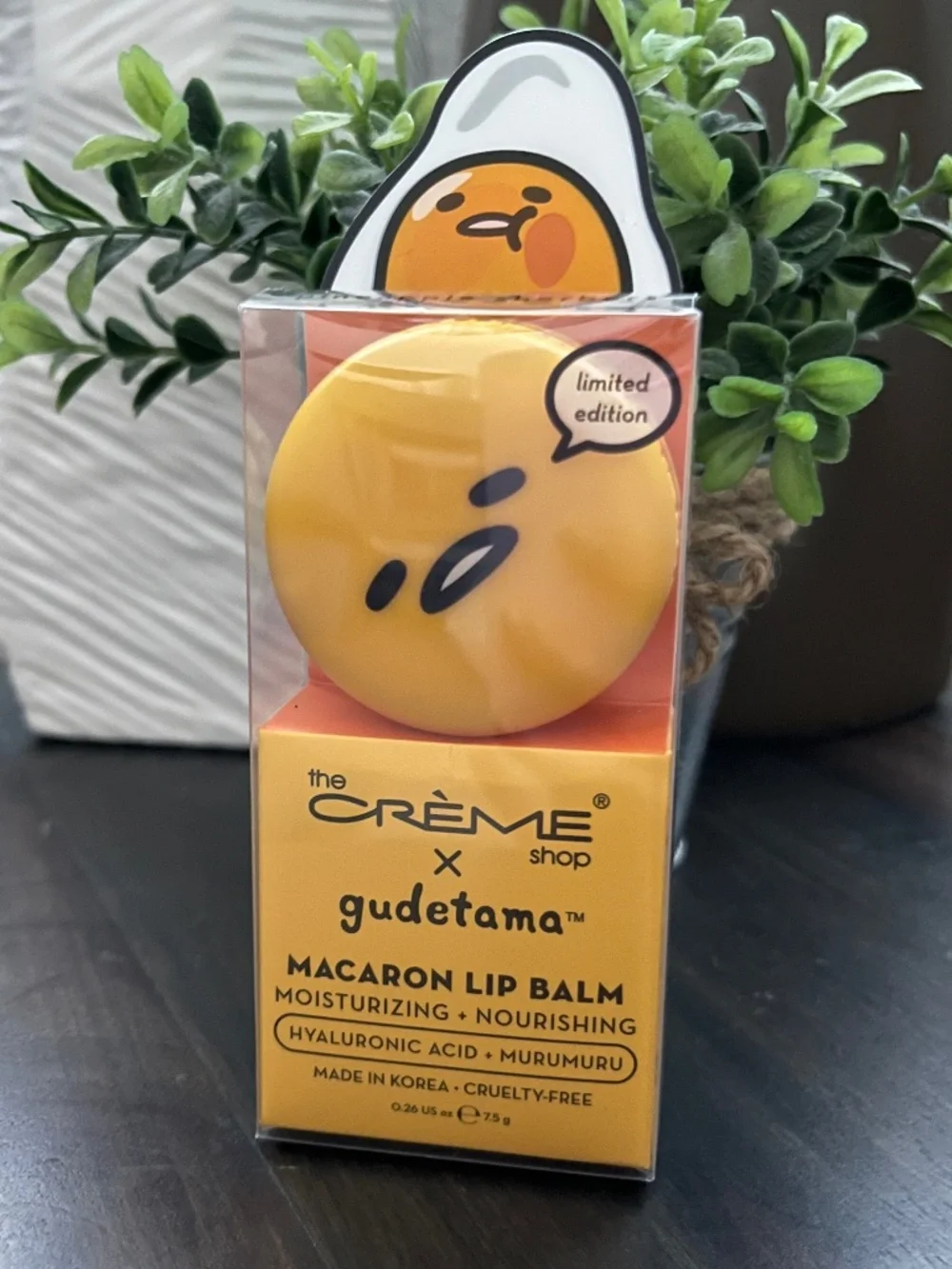 The Creme Shop x Gudetama Hand Lotion and Lip Balm Limited Edition
